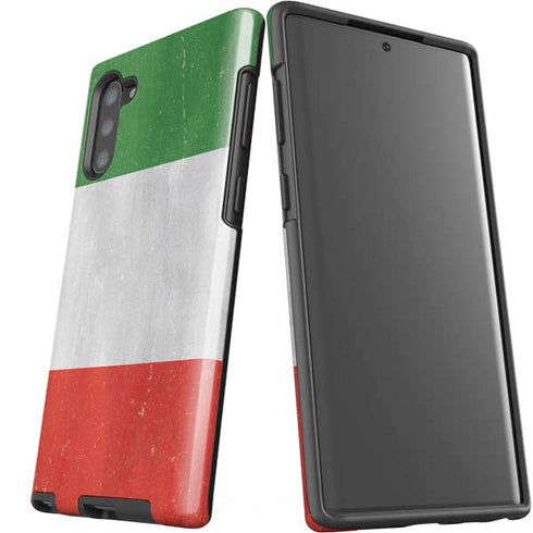 Italy Flag Distressed Galaxy Note 10 Pro Case